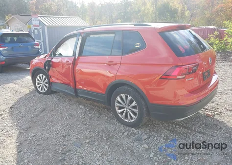2019 Volkswagen Tiguan 2.0T S z USA, uszkodzony, nr VIN 3VV1B7AX2KM159350